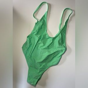 Fabletics turquoise swimsuit